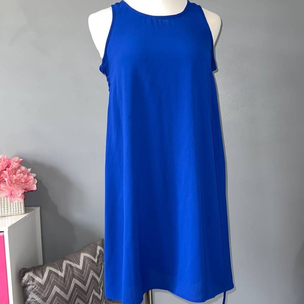 Royal blue dress